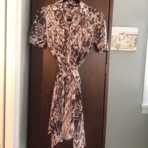 Andrew Marc belted summer dress